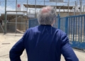 El Defensor en la valla Melilla Marruecos2 El Defensor del Pueblo visita la valla de Melilla donde ocurrió "el trágico salto" del 24J