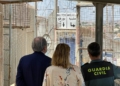 El Defensor y la adjunta segunda en la valla Melilla Marruecos3 El Defensor del Pueblo visita la valla de Melilla donde ocurrió "el trágico salto" del 24J
