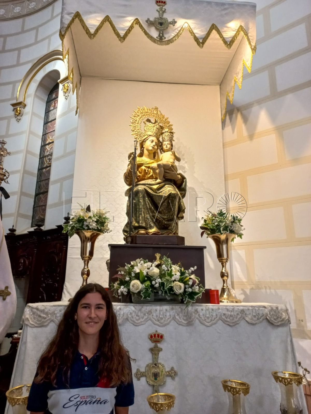 Presentación del cartel de la Novena en honor de Nuestra Señora de la Victoria