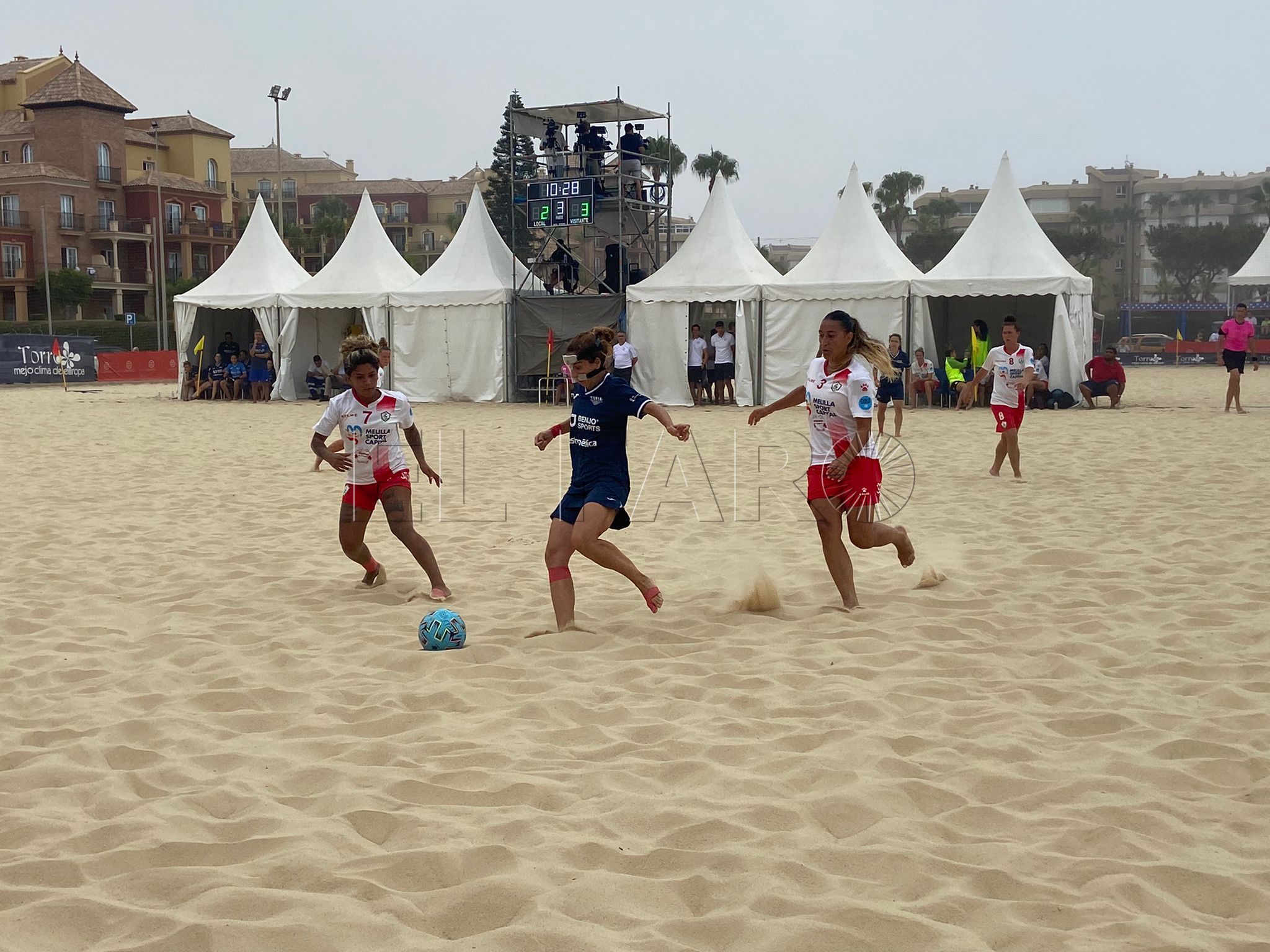 IMG 20220629 WA0004 El CD Higicontrol cae en las semifinales de la Liga Nacional de fútbol playa femenino