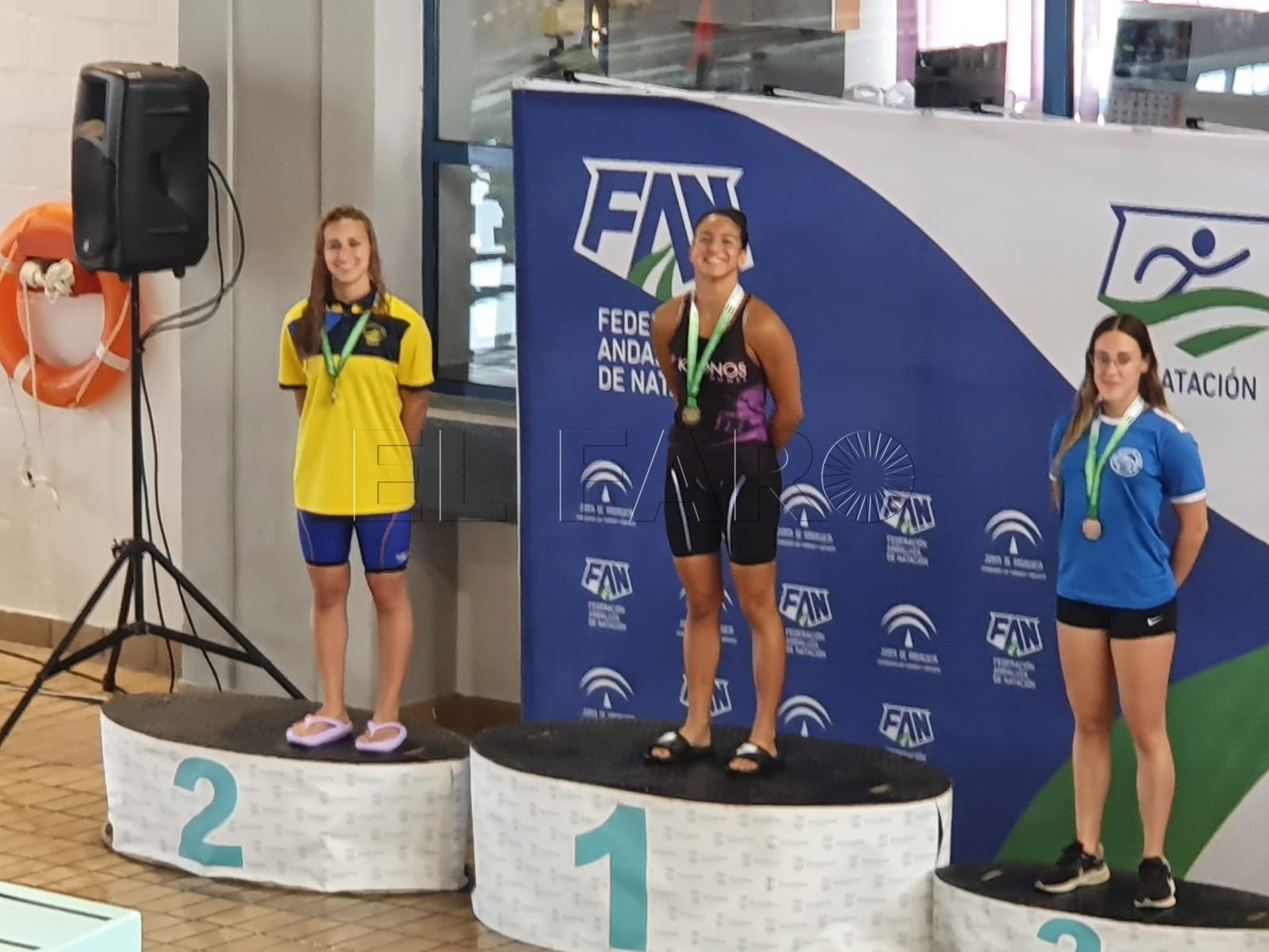 IMG 20220703 WA0013 Noor Abdeselam, medalla de plata en el Andaluz de natación