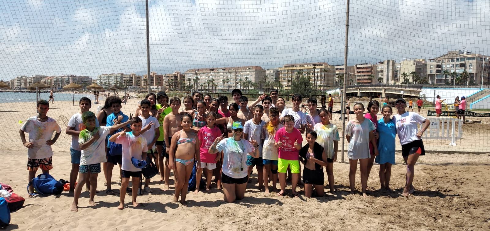 IMG 20220708 WA0029 El campus de voley playa cierra una exitosa semana con todos sus jóvenes