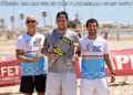 IMG 20220710 WA0132 Altísimo nivel de tenis playa nacional en la arena de Melilla