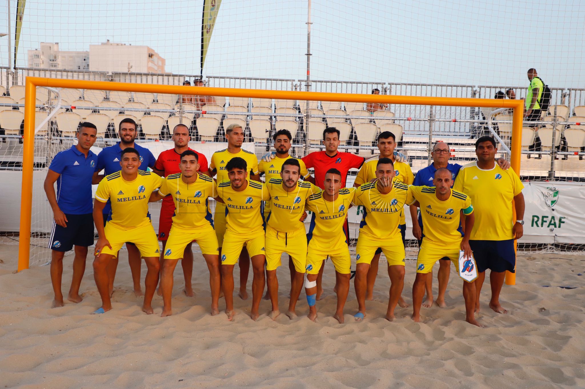 IMG 20220716 WA0021 La senior masculina de fútbol playa luchará por el título