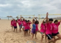 IMG 20220721 WA0050 El taller de yoga llega al campus de voley playa
