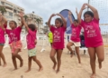 IMG 20220721 WA0053 El taller de yoga llega al campus de voley playa