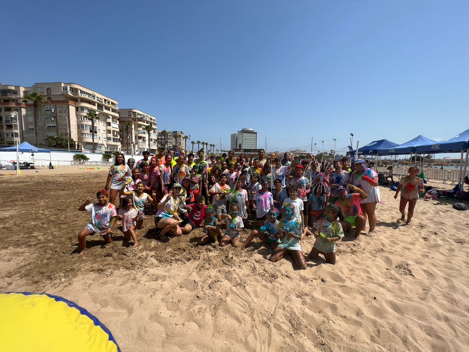 IMG 20220722 WA0015 El Campus playa finaliza su primera semana a todo color
