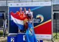 IMG 20220728 WA0047 Luismi Ruiz suma el bronce en los 3.200 en aguas abiertas en el Mundial para policías y bomberos