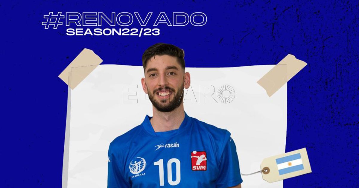 LUENGAS BUENA El argentino Ignacio Luengas acepta el proyecto del Melilla Sport Capital de voleibol