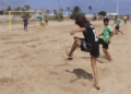 MG 4516 copia El CF Rusadir se proclama campeón del autonómico de fútbol playa infantil