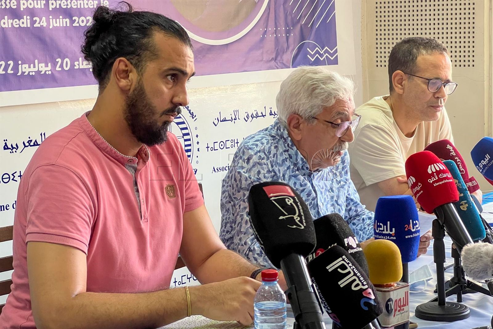 PRESENTACIÓN INFORME Una ONG marroquí denuncia violencia excesiva y 64 desaparecidos en el salto del 24J