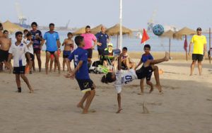 WEB MG 5593 La final Sub 19 femenina pone el punto y final a los autonómicos de fútbol playa