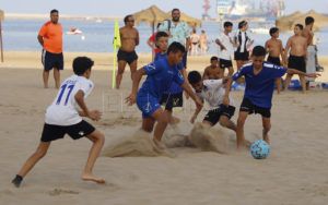 WEB MG 5594 La final Sub 19 femenina pone el punto y final a los autonómicos de fútbol playa