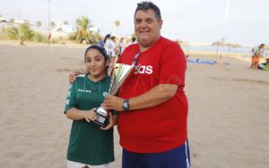 WEB MG 5601 La final Sub 19 femenina pone el punto y final a los autonómicos de fútbol playa