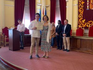 WhatsApp Image 2022 07 01 at 2.14.42 PM 6 Las mejores calificaciones académicas de Melilla reciben su premio en el Salón Dorado de la Asamblea