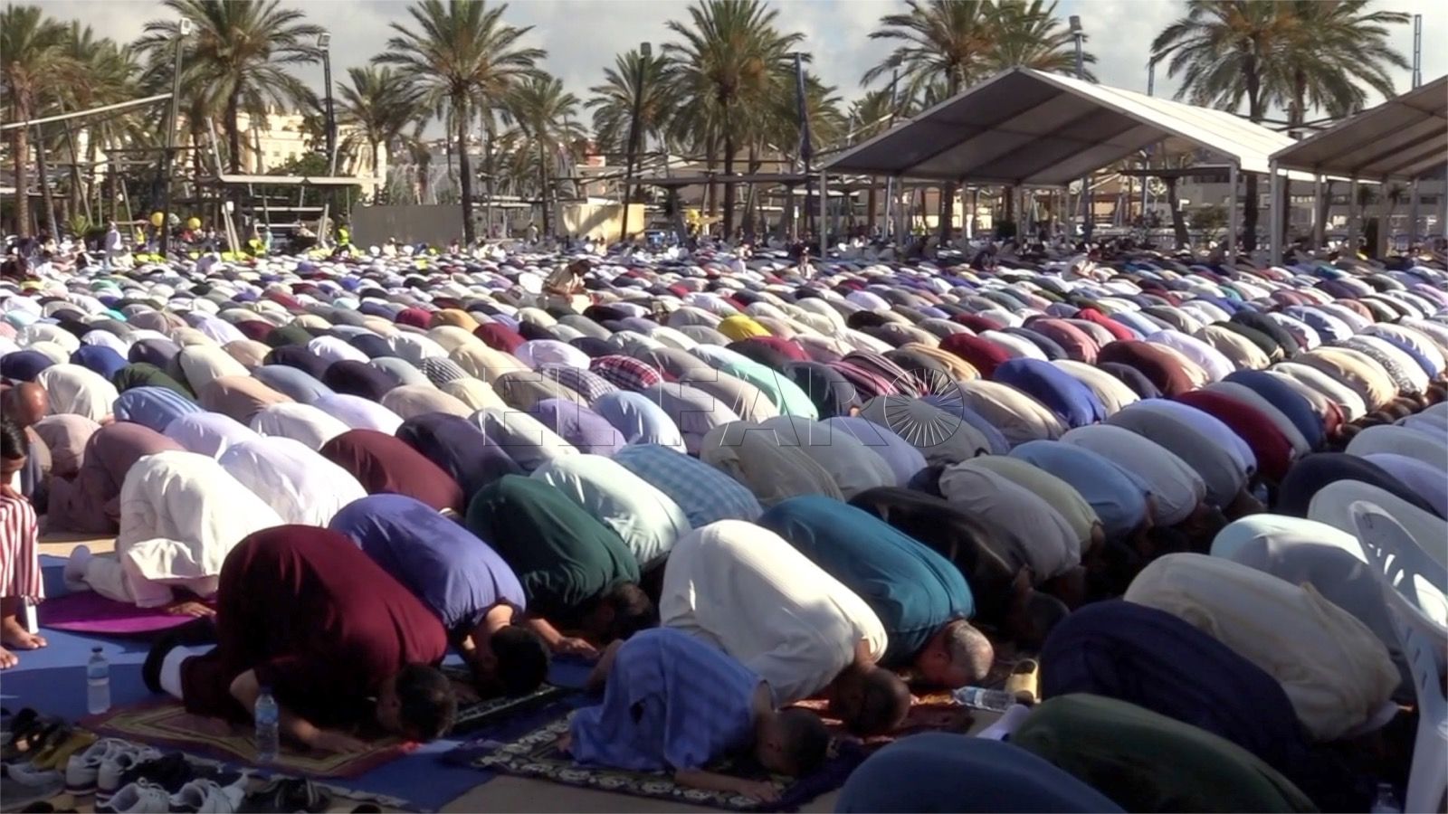 WhatsApp Image 2022 07 10 at 7.25.04 PM 5.000 musulmanes acuden al rezo del Aid el-Kebir de Melilla