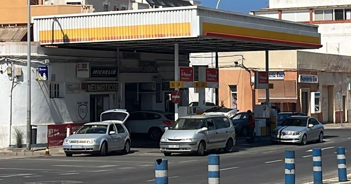 Gasolinera en Melilla.