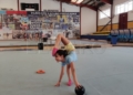 iara haouari La gimnasia rítmica de Melilla sigue trabajando en verano