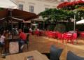 plaza de las culturas 1 Los bares, satisfechos con su trabajo en la Fiesta del Cordero