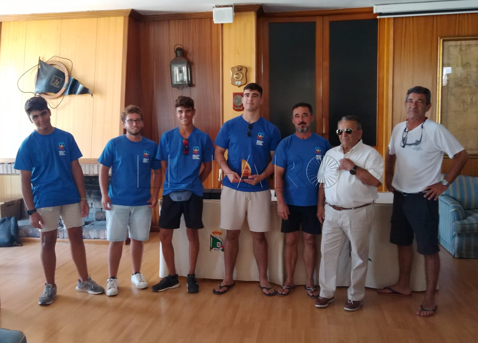 podio general El Ciudad de Melilla Sport Capital gana la VI Regata Costa Tropical