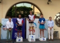 1o Ilca6. Miguel Dueñas y podio La entrega de premios puso punto final a la participación en Optimist e Ilca 4 y 6