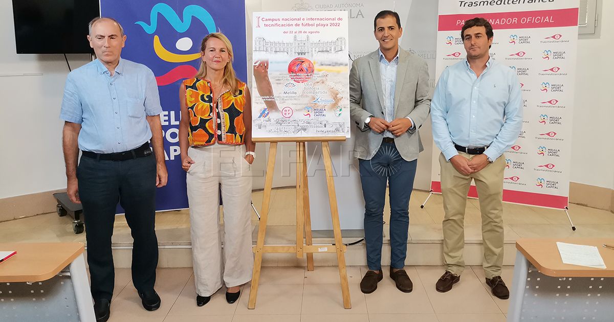 222323232 Sale a escena el campus de tecnificación nacional e internacional de fútbol playa