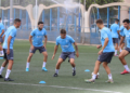 23D 1 2 Los azulinos alcanzan el ecuador de la pretemporada