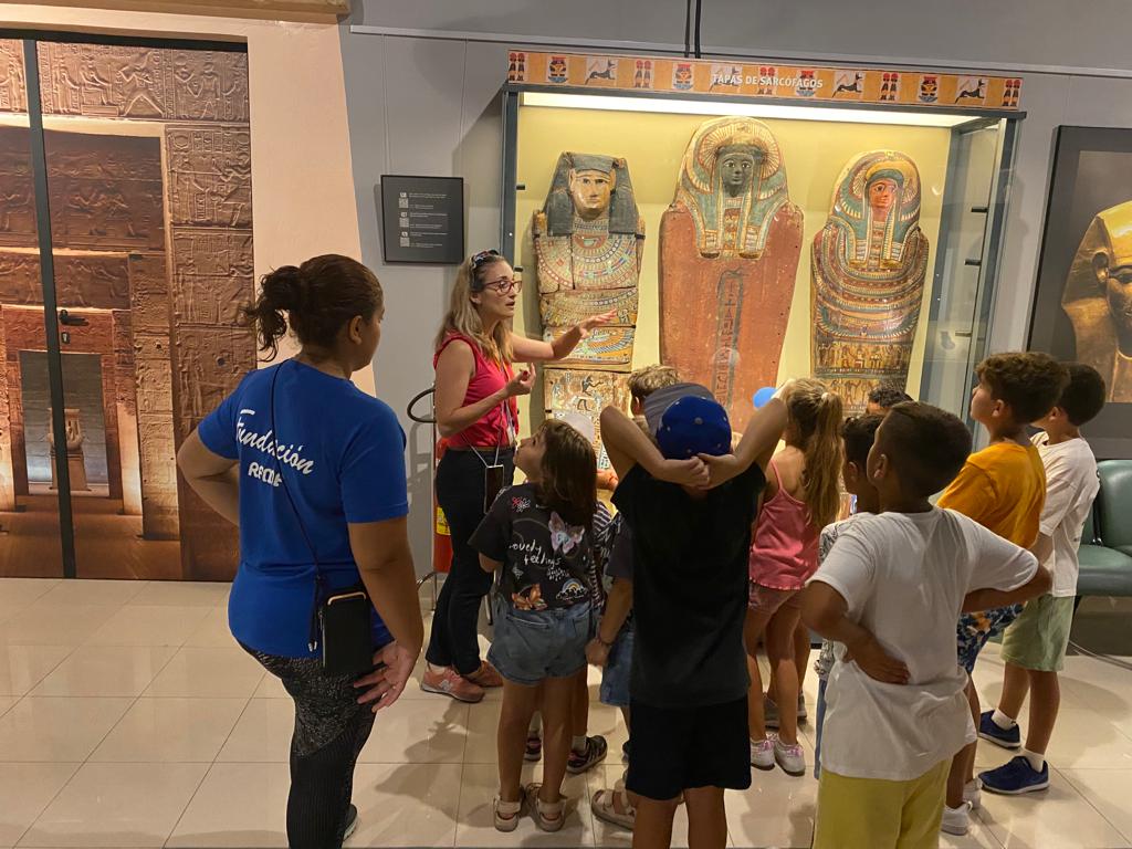 El Campamento Recreativo visita el Museo Egipcio