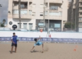 2a679f7e 75a1 478d b702 8b37e0a6e1f5 En el campus se disfruta del fútbol playa y del mar