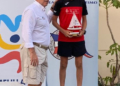 3o optimis general. Sergio López La entrega de premios puso punto final a la participación en Optimist e Ilca 4 y 6