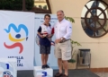 3o optimist sub11. Miguel Tormo La entrega de premios puso punto final a la participación en Optimist e Ilca 4 y 6