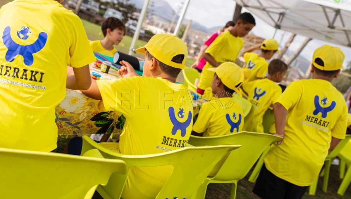 Primer campamento medioambiental de Melilla
