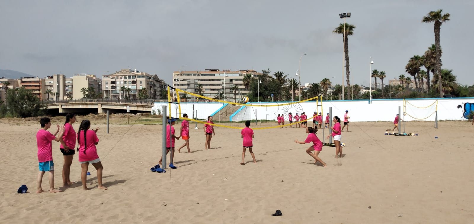 Campus 6 prácticas El voley playa melillense tiene su cita más importante del verano