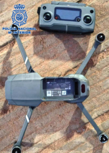 DRON 1 Neutralizado por la Policía un dron que sobrevolaba el “Freestyle Motocross”