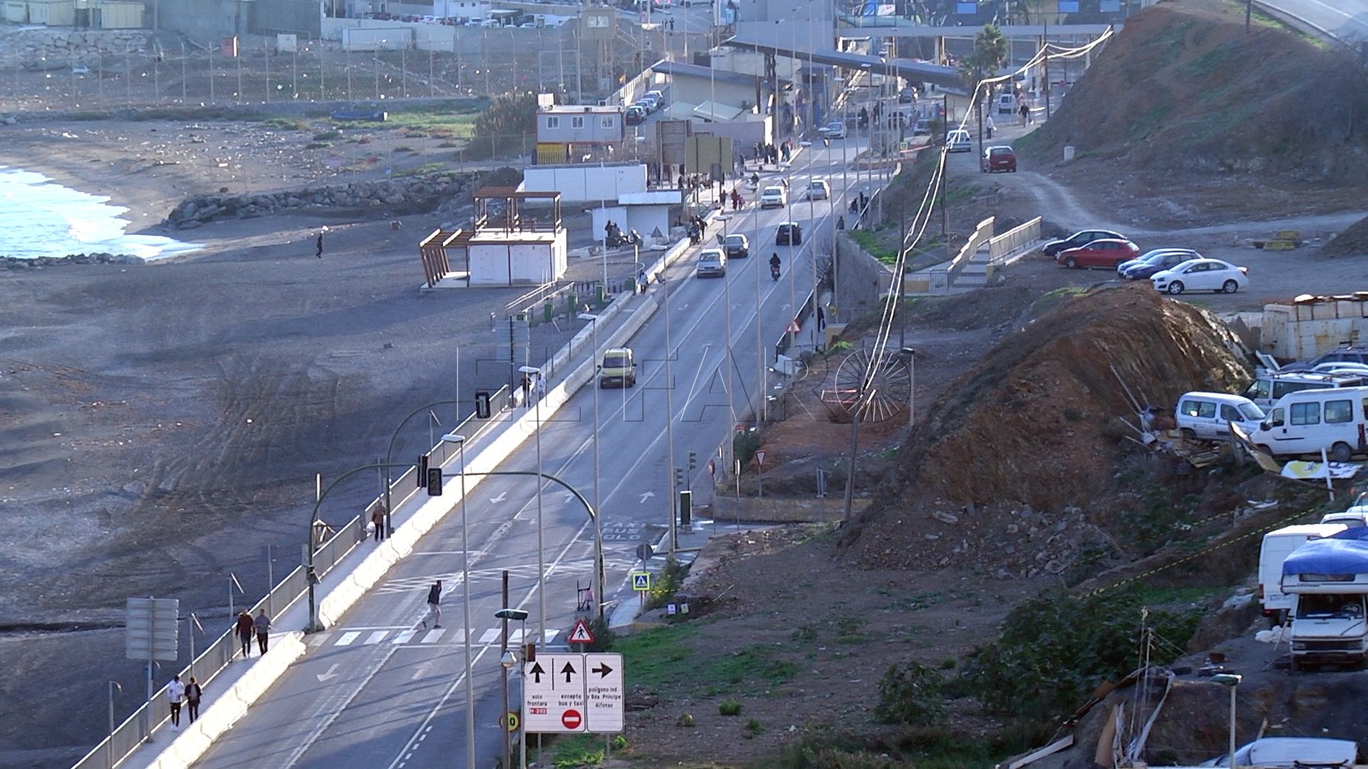 Frontera 1 La inmigración irregular en Melilla aumenta hasta el 31 de julio