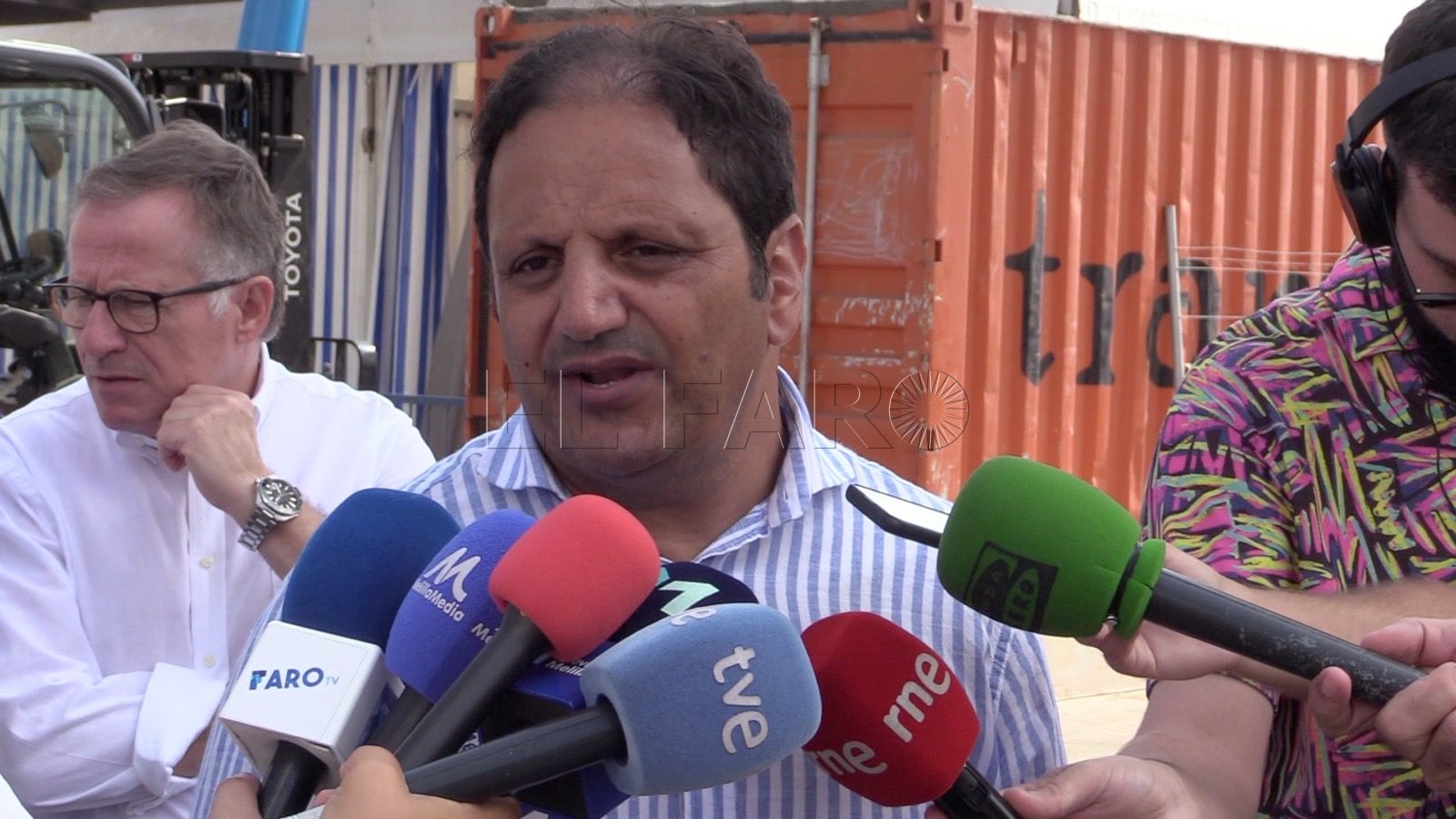 Hassan Mohatar Mohatar califica de "sorpresa" la posible huelga de los repartidores de butano