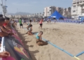 IMG 20220813 114752 Intensa jornada la Supercopa de España de balonmano playa en la playa de San Lorenzo