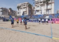IMG 20220813 115528 Intensa jornada la Supercopa de España de balonmano playa en la playa de San Lorenzo