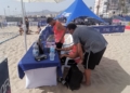 IMG 20220813 115654 Intensa jornada la Supercopa de España de balonmano playa en la playa de San Lorenzo