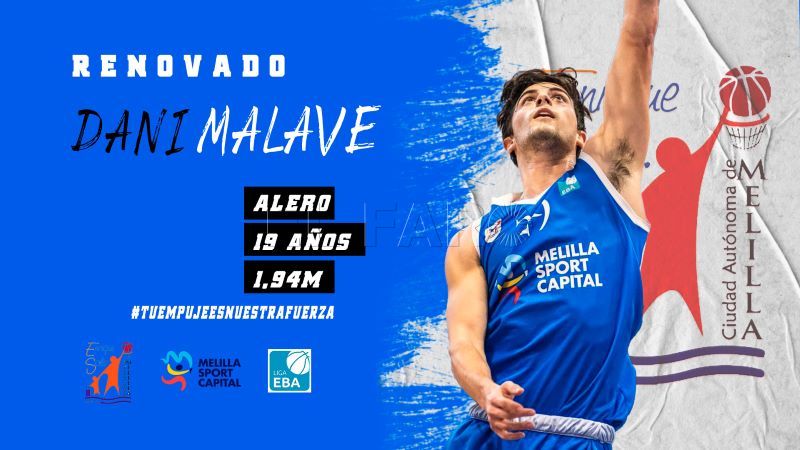 MALAVE Dani Malavé continuará en el EBA del Melilla Sport Capital Enrique Soler