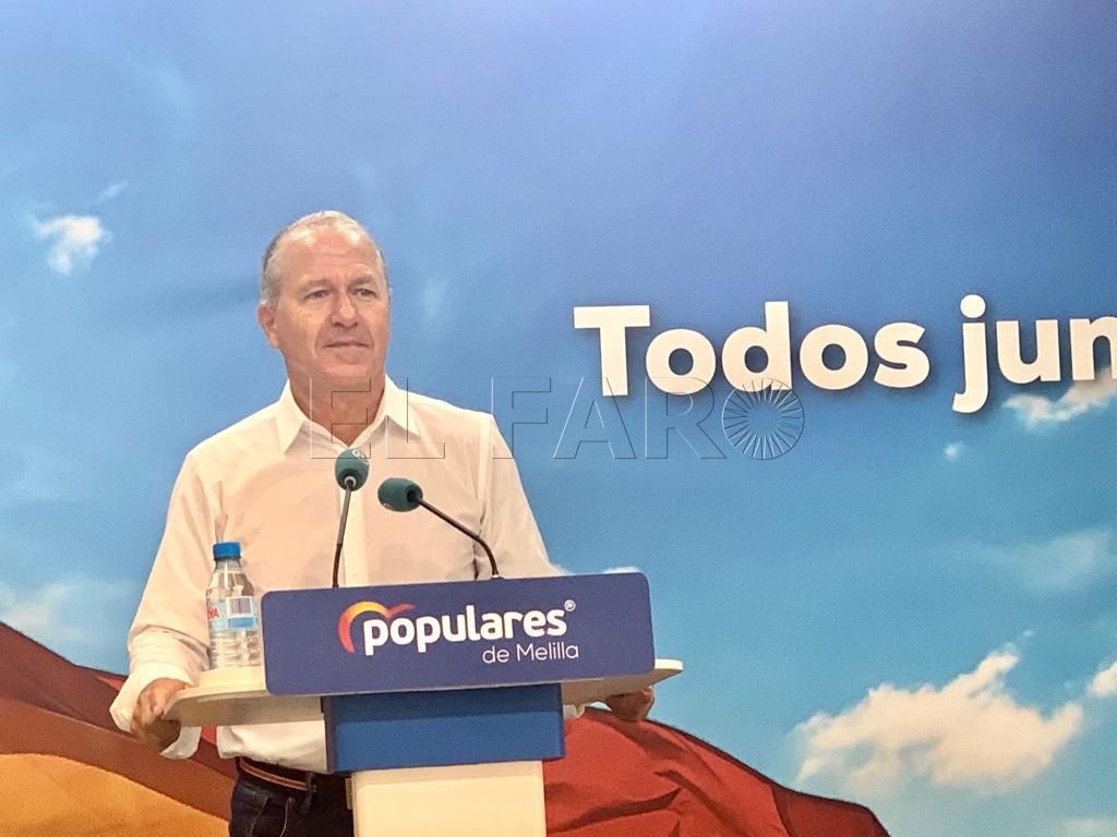 MARÍN Marín asegura que la “inmensa mayoría” de los militantes del PP “está con Imbroda”