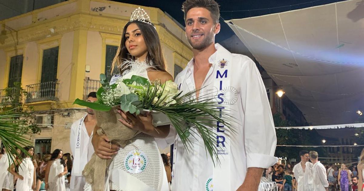 Silvia Gutiérrez y Daniel Jesús Rodríguez, Miss y Mister Fiestas Patronales de Melilla