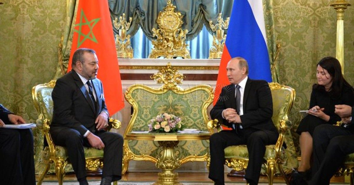 Mohamed VI con Putin Marruecos enciende la tensión en el Magreb por el Sáhara