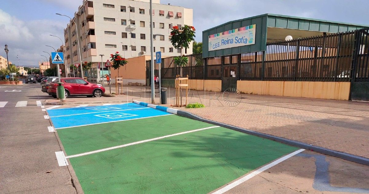 Espacios de Stop and Go en el colegio Reina Sofía.