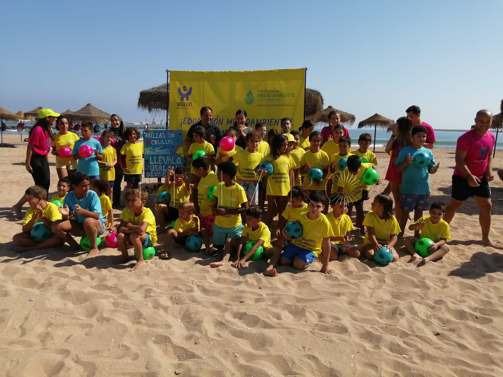 WhatsApp Image 2022 08 19 at 1.57.58 PM Concluye con gran éxito el I Campamento Medioambiental de Melilla