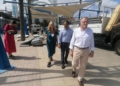 WhatsApp Image 2022 08 23 at 12.52.32 Miembros del Gobierno visitan los últimos trabajos del recinto ferial