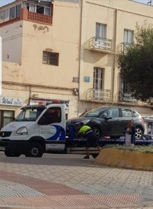 WhatsApp Image 2022 08 24 at 10.32.48 AM Accidente entre dos coches en la Plaza 1 de Mayo