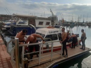 barco club ánfora Unesco Melilla apoya la demanda del Club Ánfora