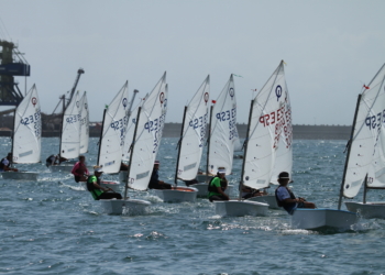 flota optimist La última jornada en las clases Optimist e Ilca 4 y 6 finaliza sin ninguna sorpresa