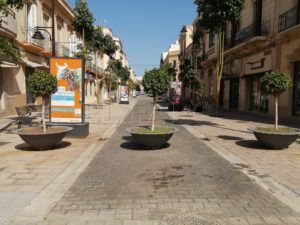 maceteros odonnell Los taxistas se quejan de que ya no pueden entrar en Marruecos